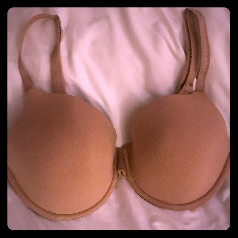 Victoria Secret Lined Perfect Coverage Bra in Nude